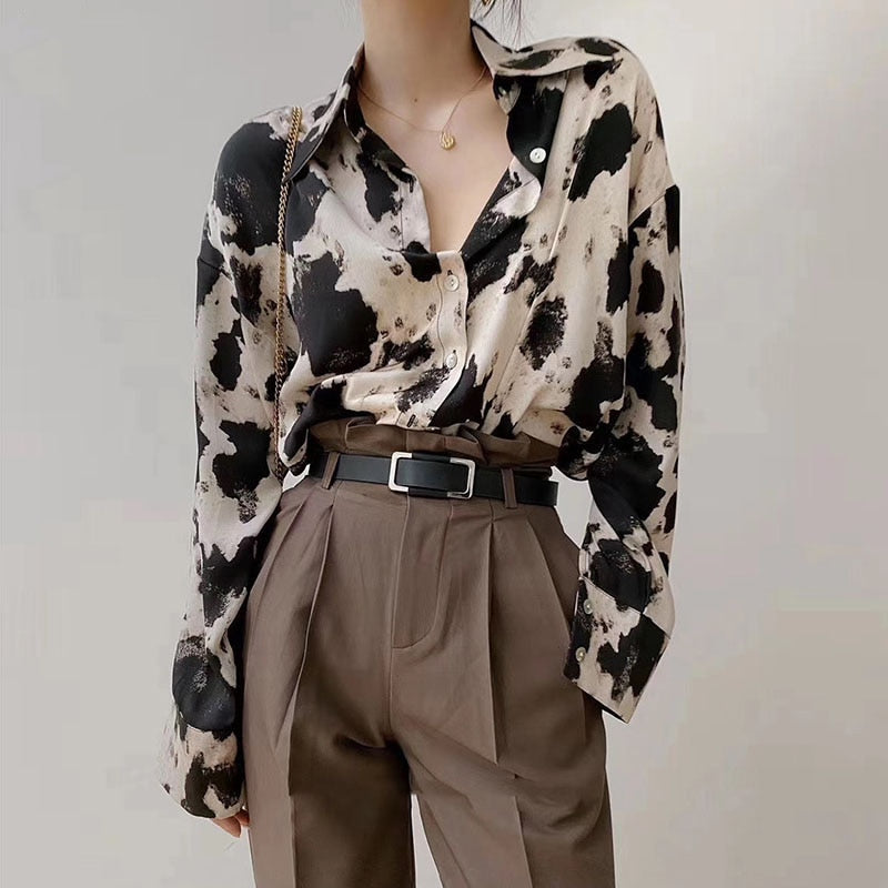 Océane Dubois® | Blouse imprimée pour femme