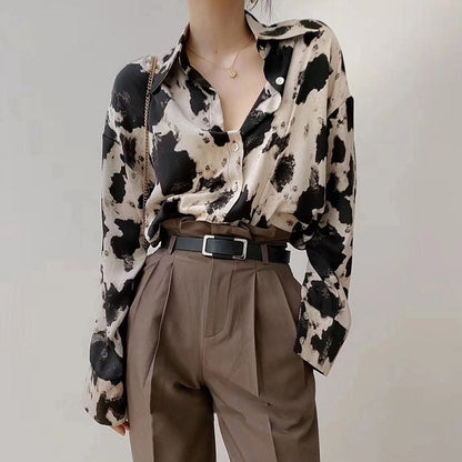 Océane Dubois® | Blouse imprimée pour femme