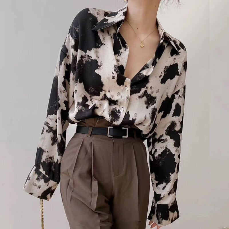 Océane Dubois® | Blouse imprimée pour femme