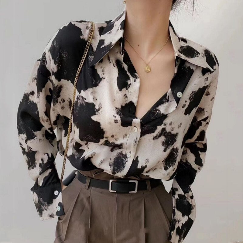 Océane Dubois® | Blouse imprimée pour femme