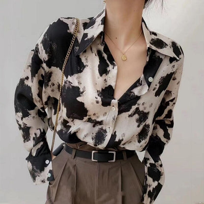 Océane Dubois® | Blouse imprimée pour femme