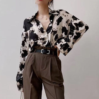 Océane Dubois® | Blouse imprimée pour femme