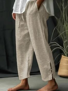 Pantalon rayé classique