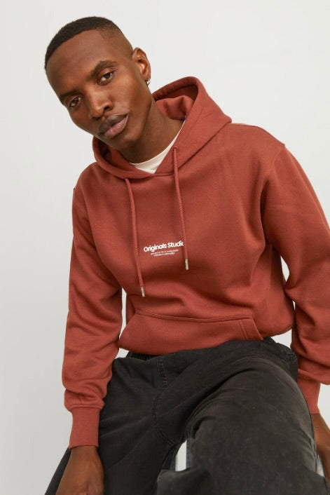 Sweat à capuche JORVestrebo Rouille