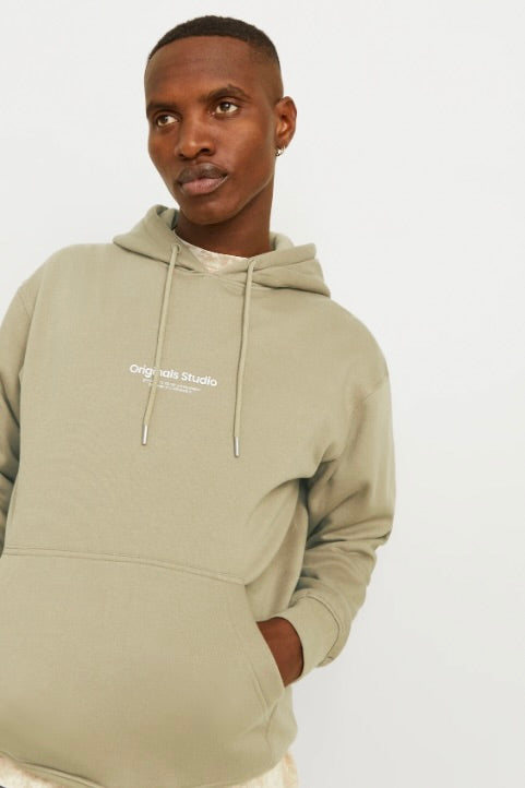 Sweat à capuche JORVestrebo Beige