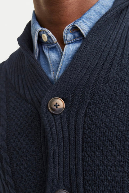 Gilet JJCraig  Bleu Marine