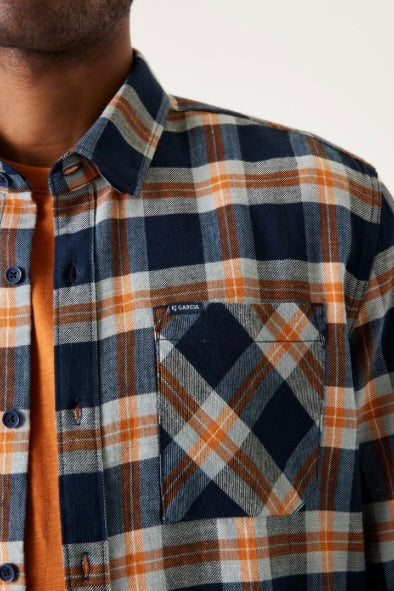 Chemise Baudouin Garcia Bleu Marine