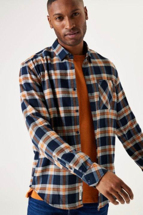 Chemise Baudouin Garcia Bleu Marine