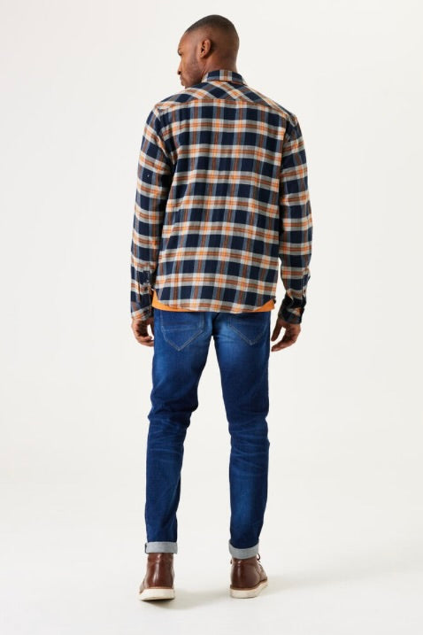 Chemise Baudouin Garcia Bleu Marine