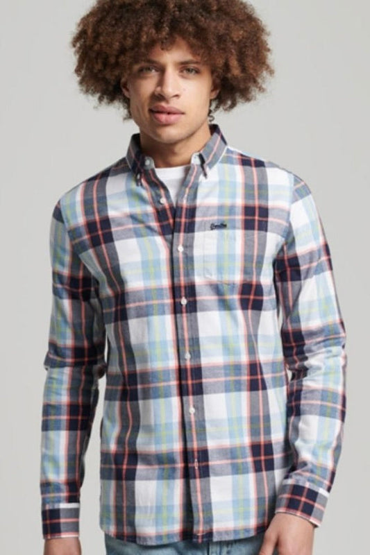 Chemise Dorian Superdry Bleu