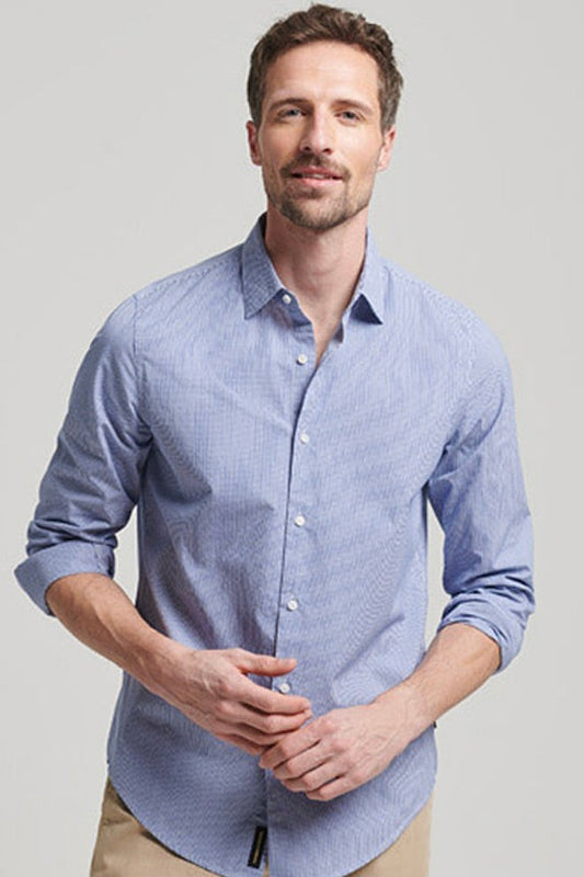 Chemise Morin Superdry Bleu