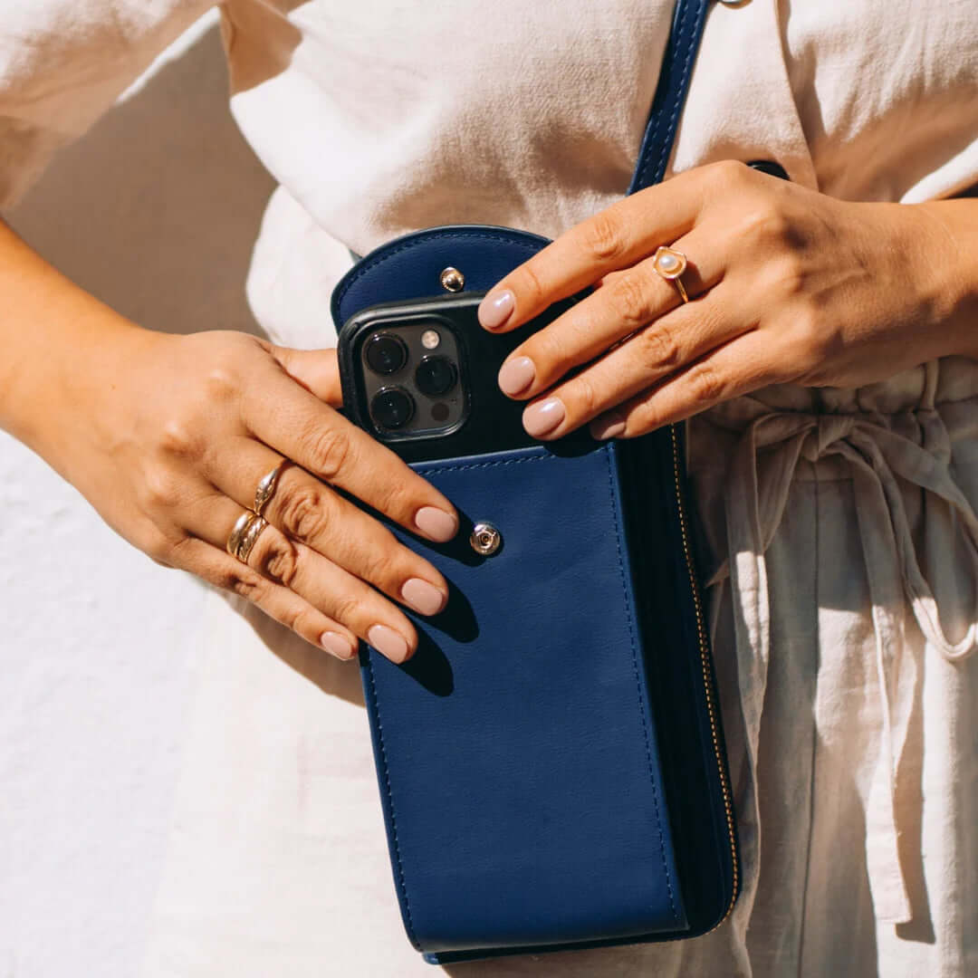 Sac à Bandoulière "Bras Libres" STL En Cuir Végetal