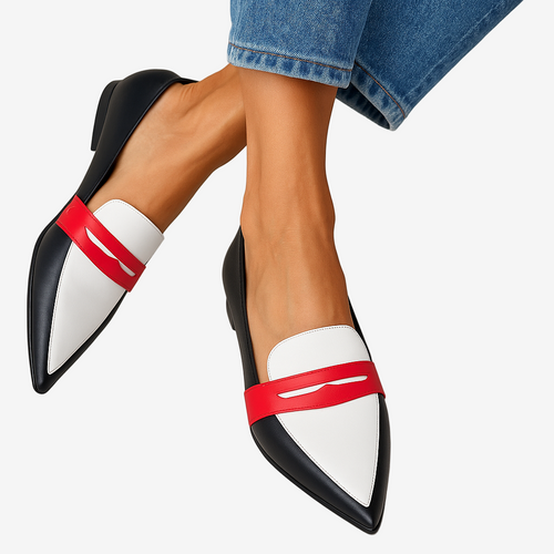 Valerie™ Mocassins Bicolores