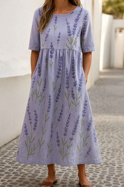 Aniya™ | Robe Maxi Décontractée Imprimée