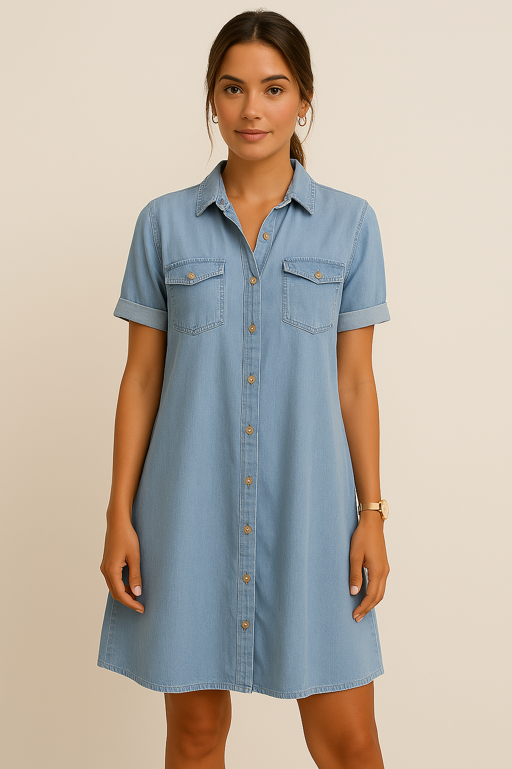 Briar™ | Robe en Jean Élégante