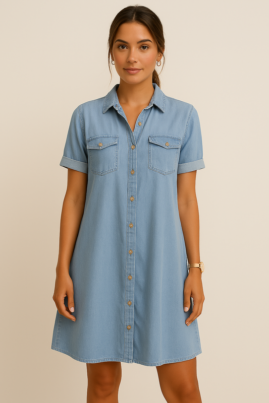 Briar™ | Robe en Jean Élégante