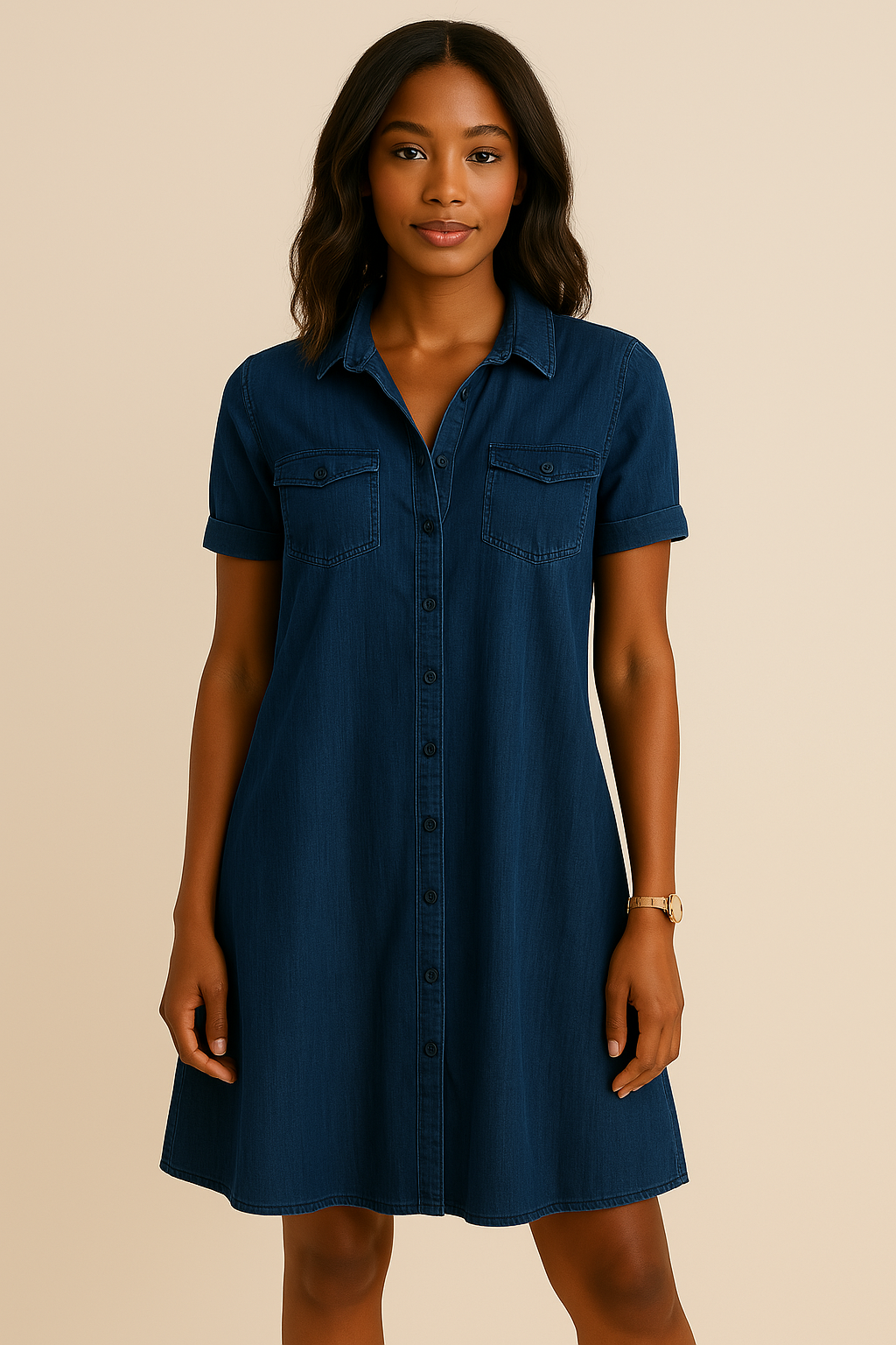 Briar™ | Robe en Jean Élégante