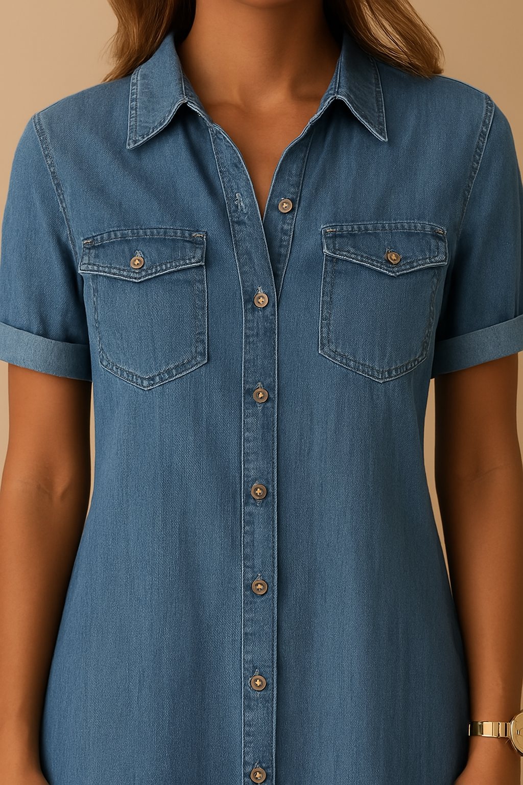 Briar™ | Robe en Jean Élégante
