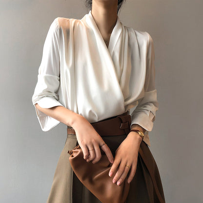 Océane Dubois® | Blouse en Satin