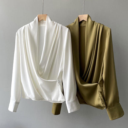 Océane Dubois® | Blouse en Satin