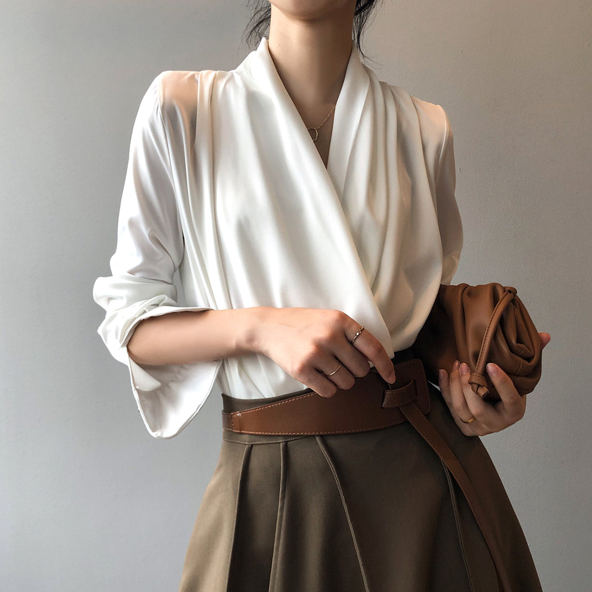 Océane Dubois® | Blouse en Satin