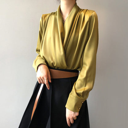Océane Dubois® | Blouse en Satin