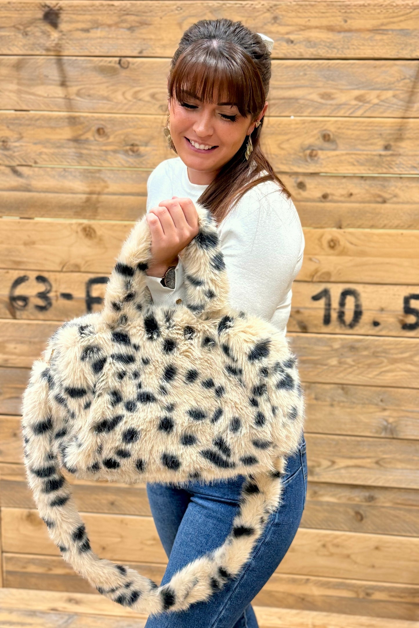 Sac Cruella Beige/Noir