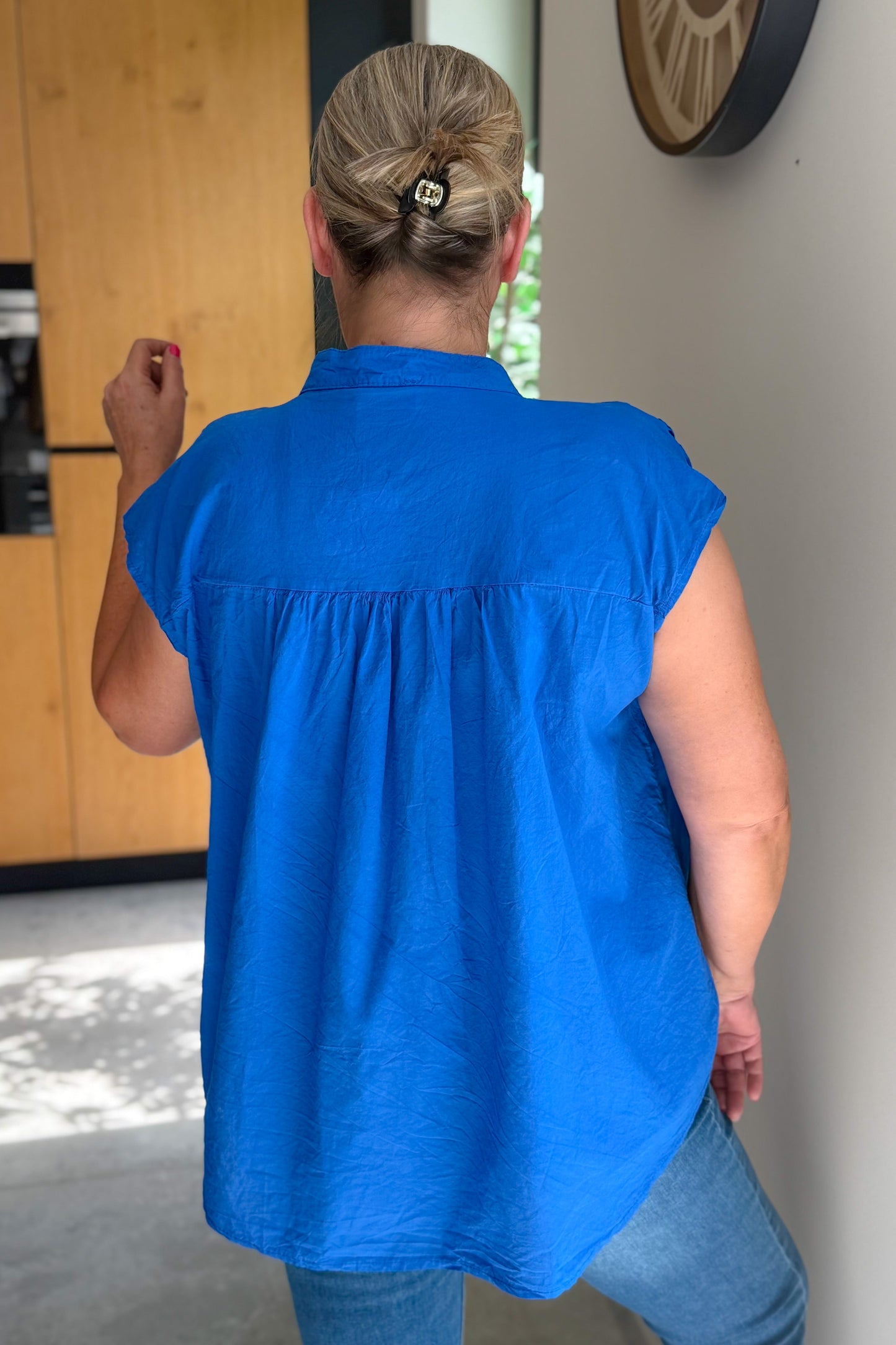 Chemise Pimpa Bleu Roi