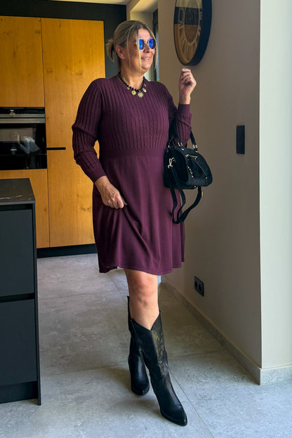 Robe CarFia Bordeaux Carmakoma