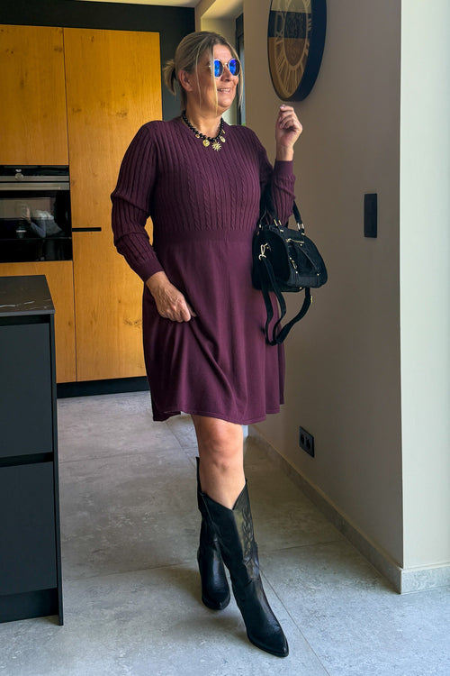 Robe CarFia Bordeaux Carmakoma