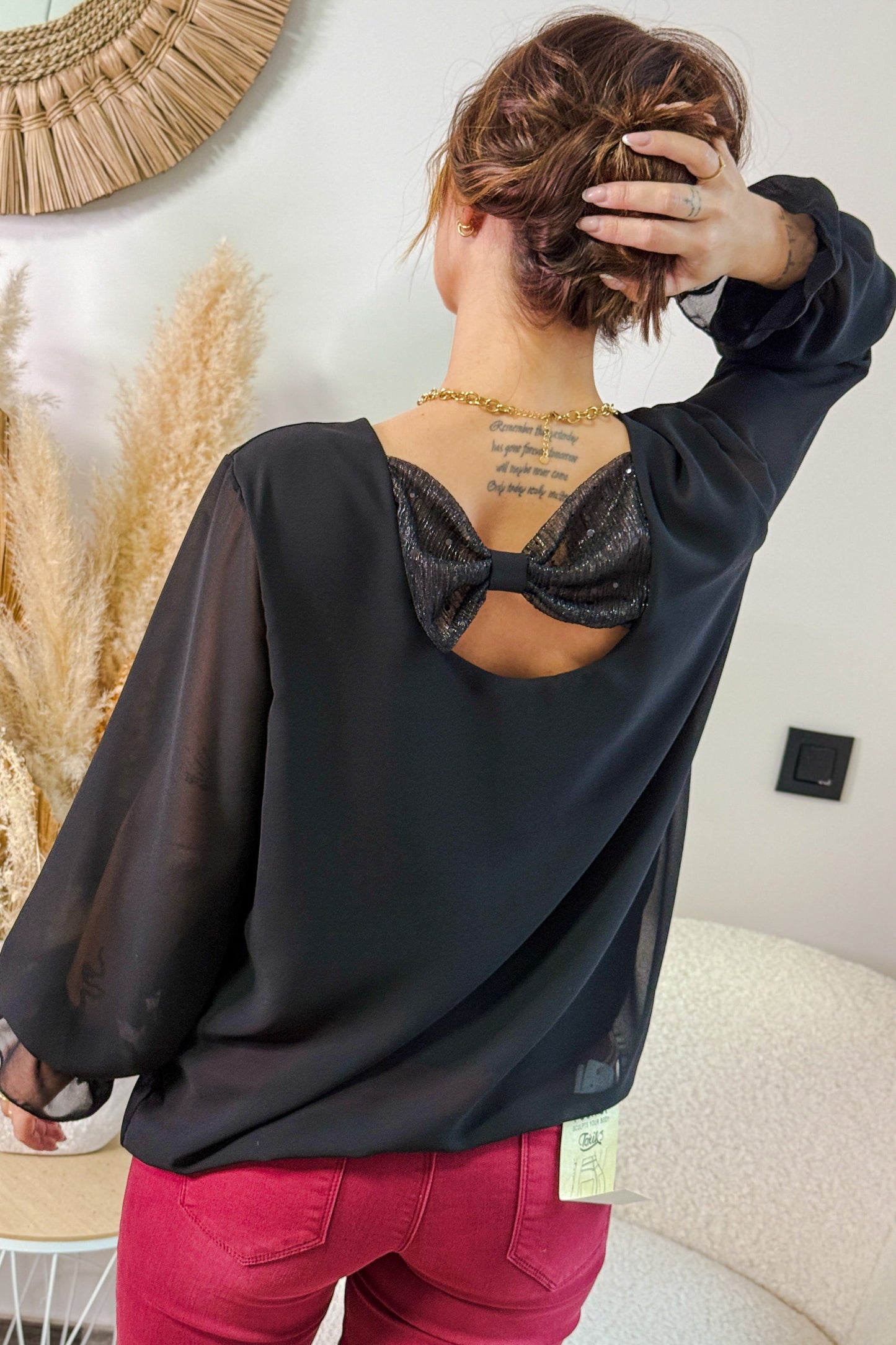 Blouse Flema Noir