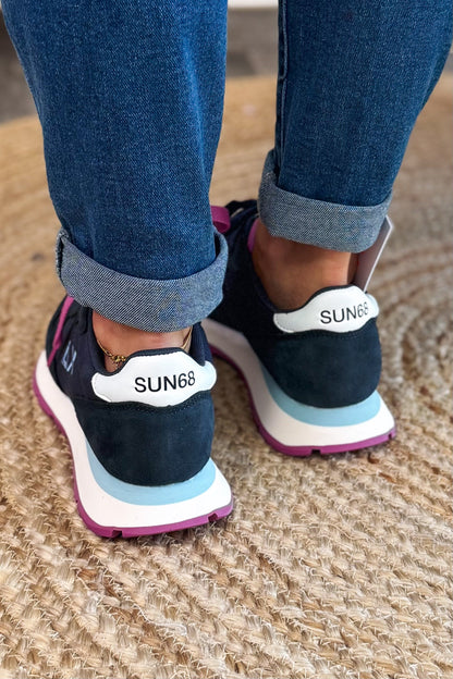 Baskets Sun68 Bleu Marine