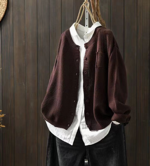 Rosa™ | Cardigan Décontracté et Élégant