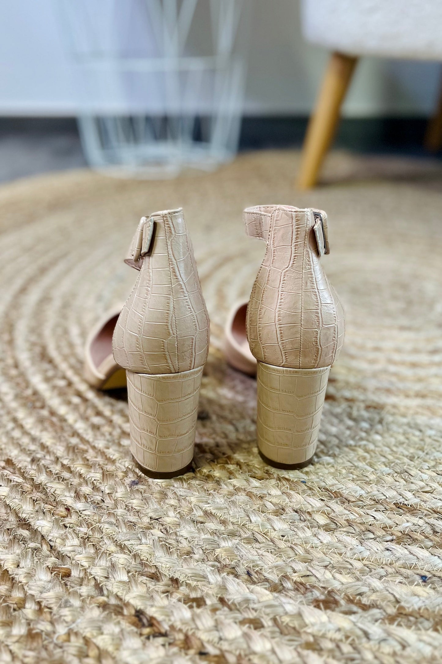 Chaussures à Talon Inda Beige