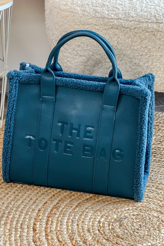 THE TOTE BAG Teddy Bleu Canard