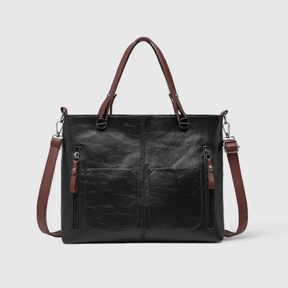 Sac Verona En Cuir Végétal Avec Plusieurs Compartiments