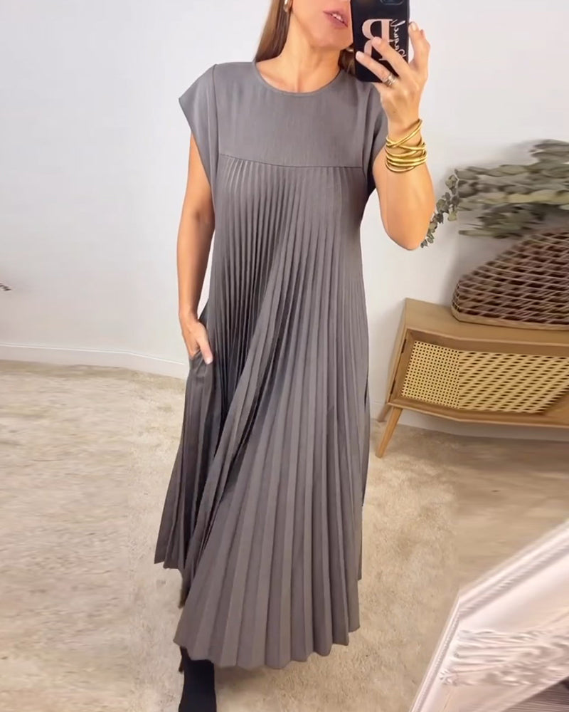 Valérie™ | Robe Plissée Élégante