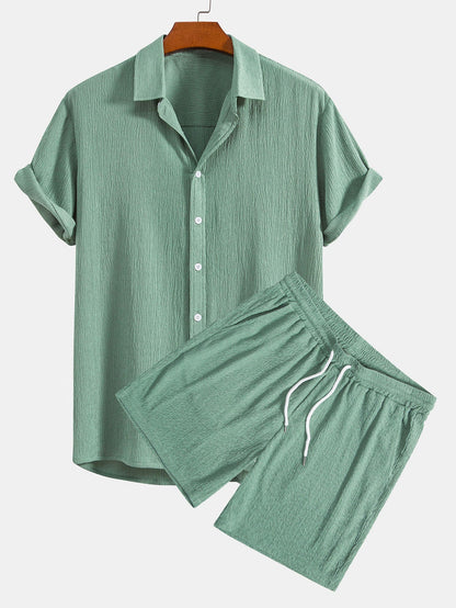 BRIAN - ENSEMBLE POLO ET SHORT D'ÉTÉ