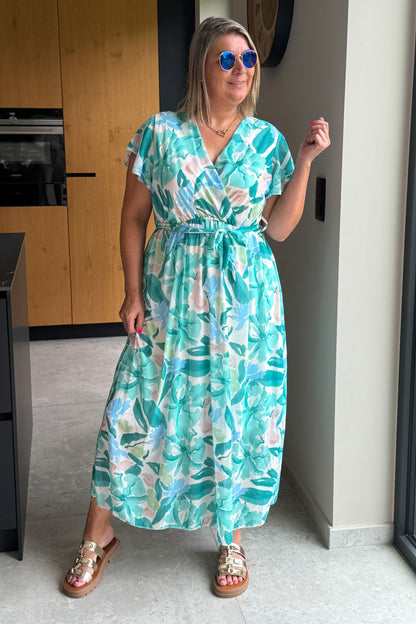 Robe Longue Lotisa Vert GT (42/48)