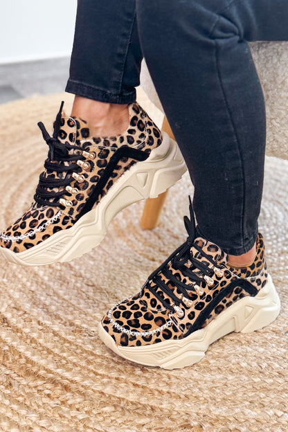 Basket Lou Léopard