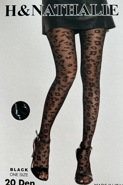 Bas Collants Léopard