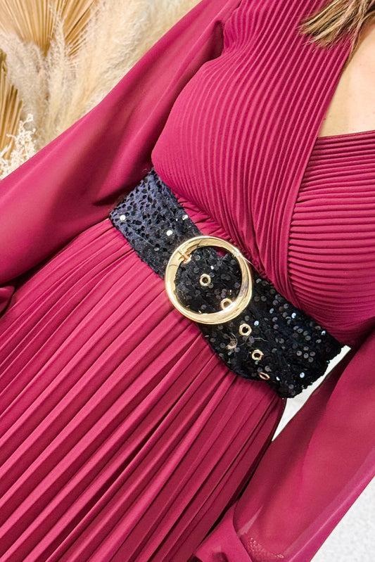 Ceinture Sequin Maribel Noir