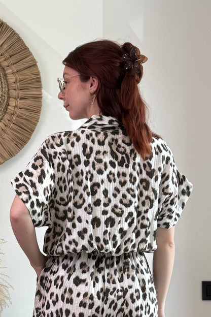 Combi Pantalon Darly Léopard