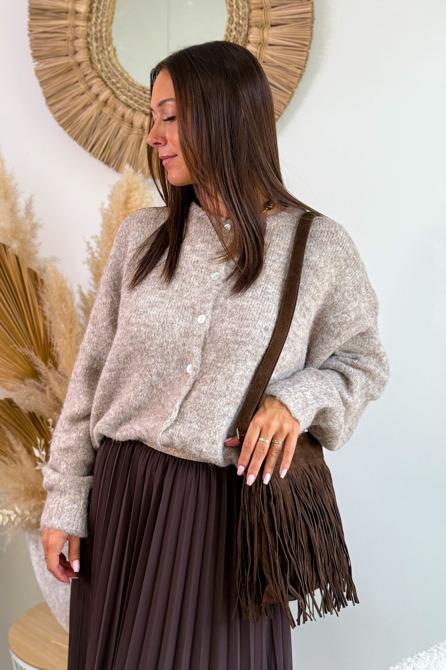 Sac A Franges Isauria Choco