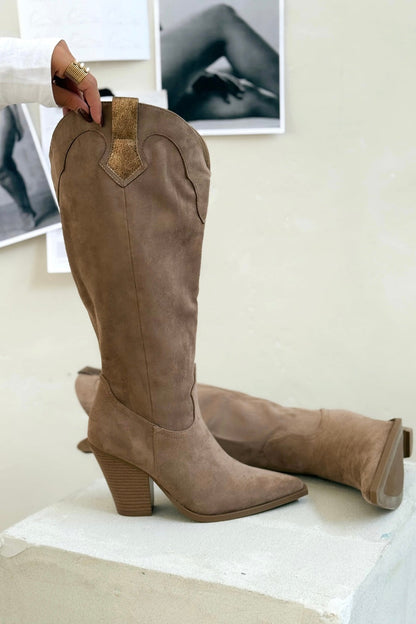 Botte Lavina Taupe Mollet XL