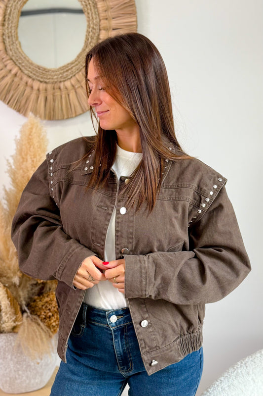 Veste Brenda Choco