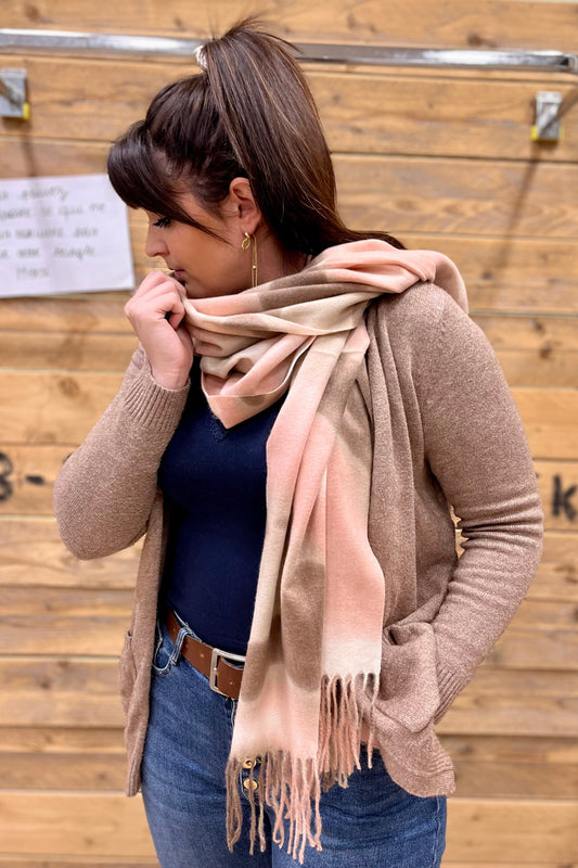 Echarpe Silina Rose