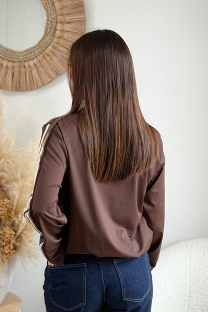 Gilet Bomber Salina Choco