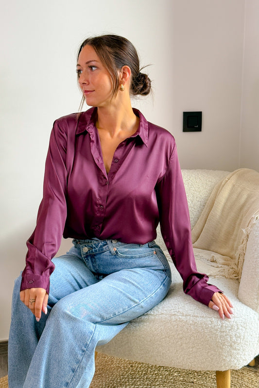 Chemise Fifi Bordeaux JDY