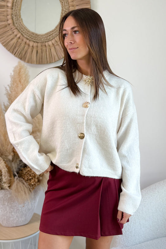 Gilet Rita Ecru